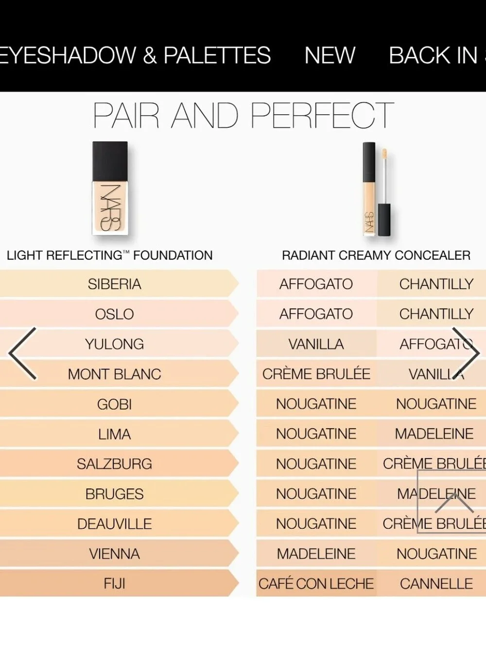 NARS RADIANT CREAMY CONCEALER 2.75 Light Cannelle NEW MSRP $36